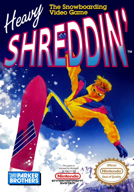 Heavy Shreddin' (USA) box art